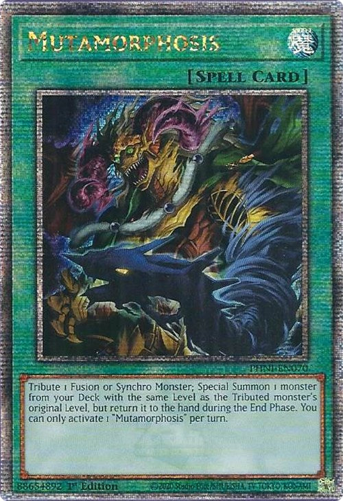 Mutamorphosis [PHNI-EN070] Quarter Century Secret Rare | Kessel Run Games Inc. 