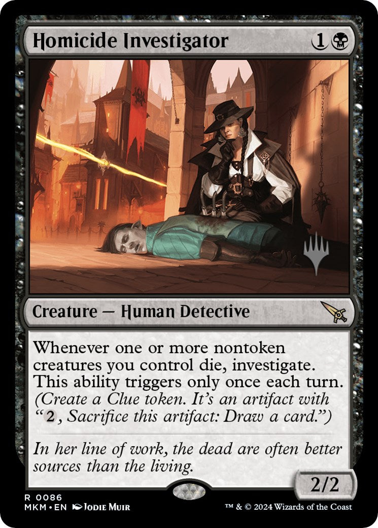 Homicide Investigator (Promo Pack) [Murders at Karlov Manor Promos] | Kessel Run Games Inc. 