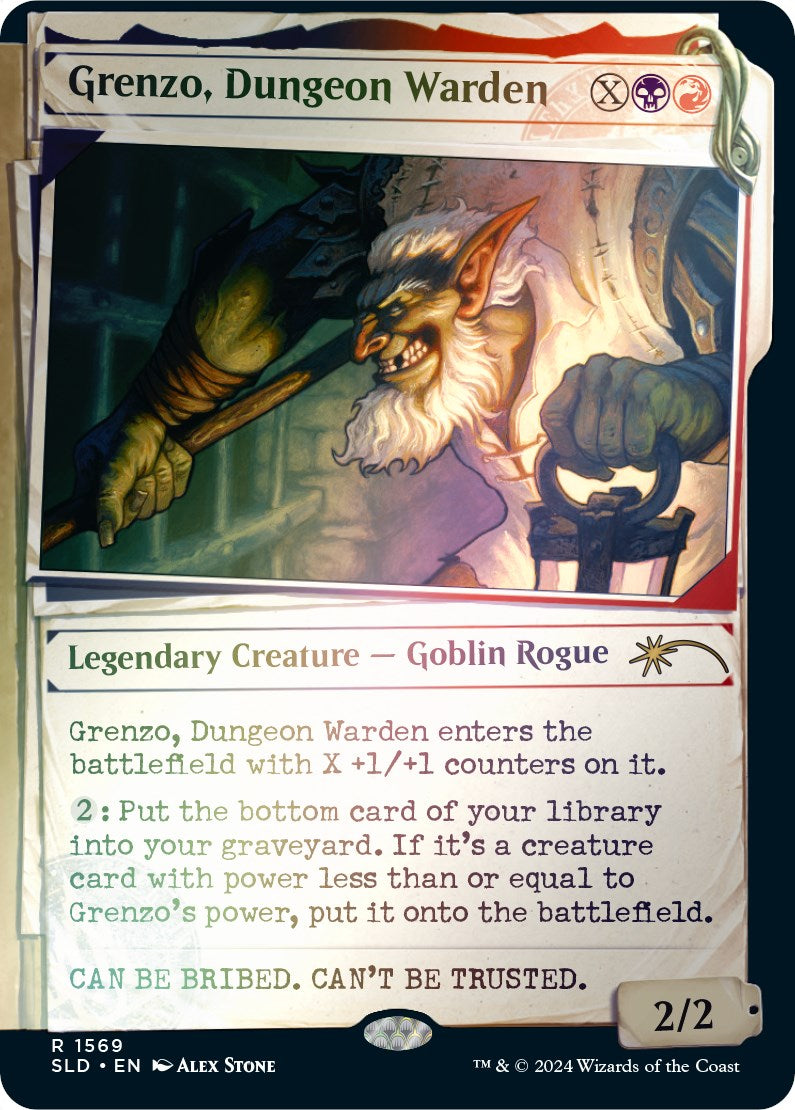 Grenzo, Dungeon Warden (Rainbow Foil) [Secret Lair Drop Series] | Kessel Run Games Inc. 