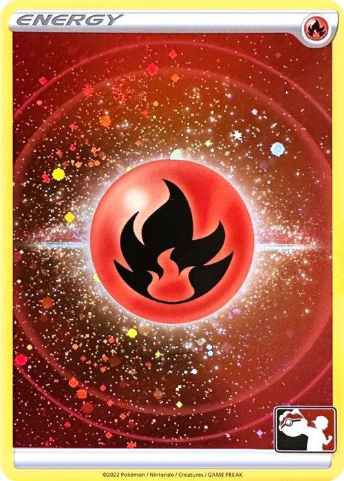 Fire Energy (Cosmos Holo) [Prize Pack Series Three] | Kessel Run Games Inc. 
