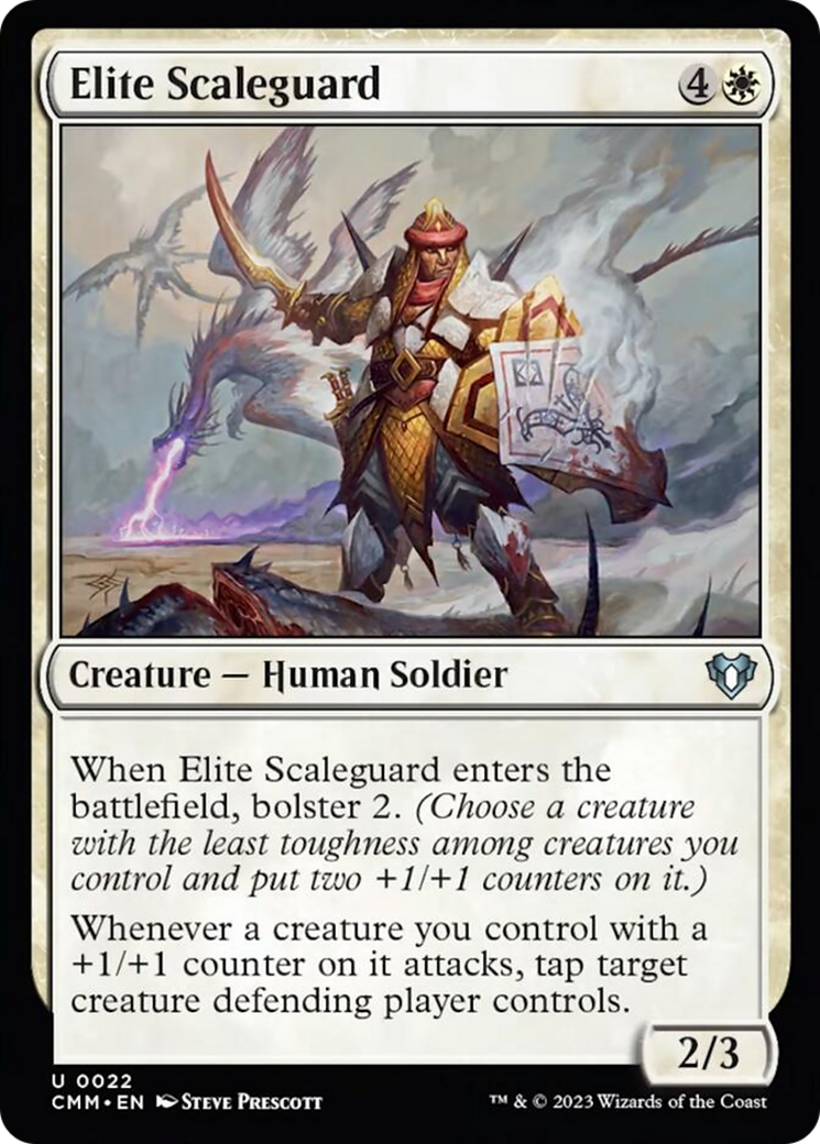 Elite Scaleguard [Commander Masters] | Kessel Run Games Inc. 