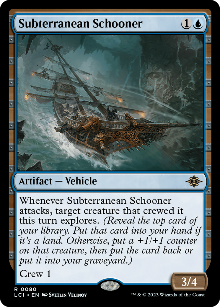 Subterranean Schooner [The Lost Caverns of Ixalan] | Kessel Run Games Inc. 