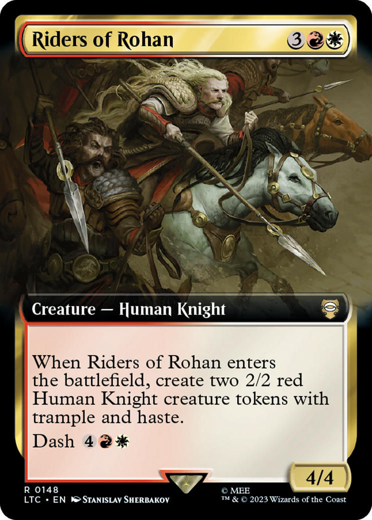 Riders of Rohan (Extended Art) [The Lord of the Rings: Tales of Middle-Earth Commander] | Kessel Run Games Inc. 