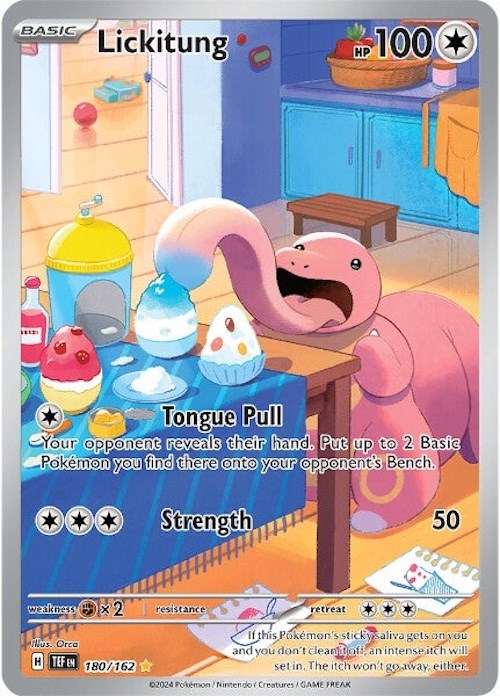 Lickitung (180/162) [Scarlet & Violet: Temporal Forces] | Kessel Run Games Inc. 