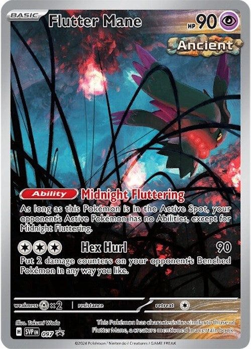 Flutter Mane (097) [Scarlet & Violet: Black Star Promos] | Kessel Run Games Inc. 