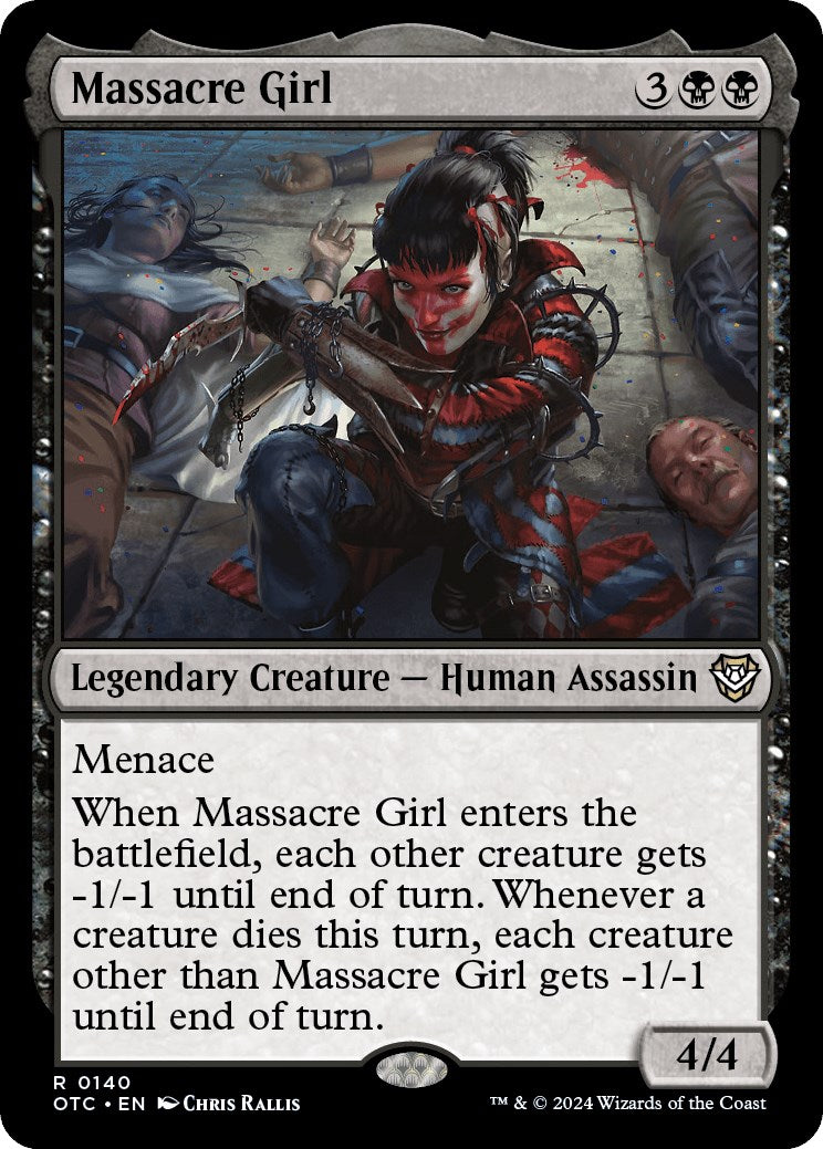 Massacre Girl [Outlaws of Thunder Junction Commander] | Kessel Run Games Inc. 