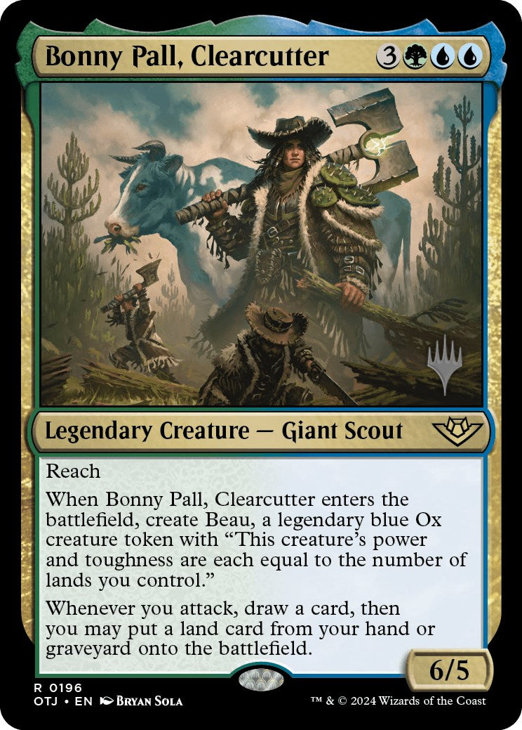 Bonny Pall, Clearcutter (Promo Pack) [Outlaws of Thunder Junction Promos] | Kessel Run Games Inc. 