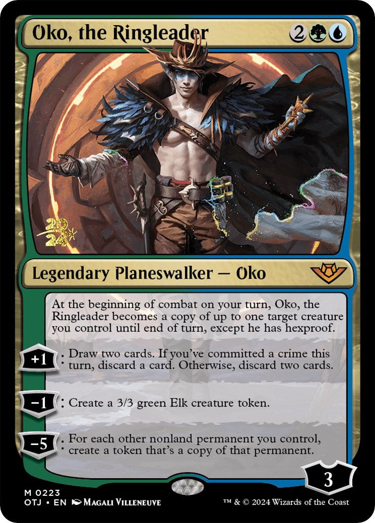 Oko, the Ringleader [Outlaws of Thunder Junction Prerelease Promos] | Kessel Run Games Inc. 