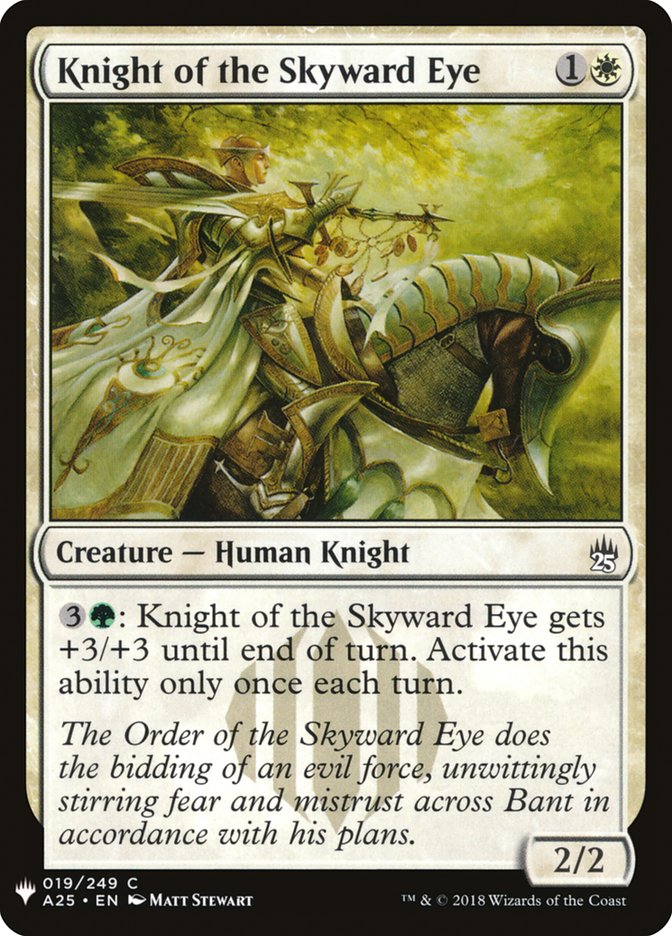 Knight of the Skyward Eye [Mystery Booster] | Kessel Run Games Inc. 