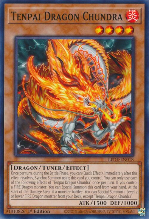 Tenpai Dragon Chundra [LEDE-EN018] Common | Kessel Run Games Inc. 