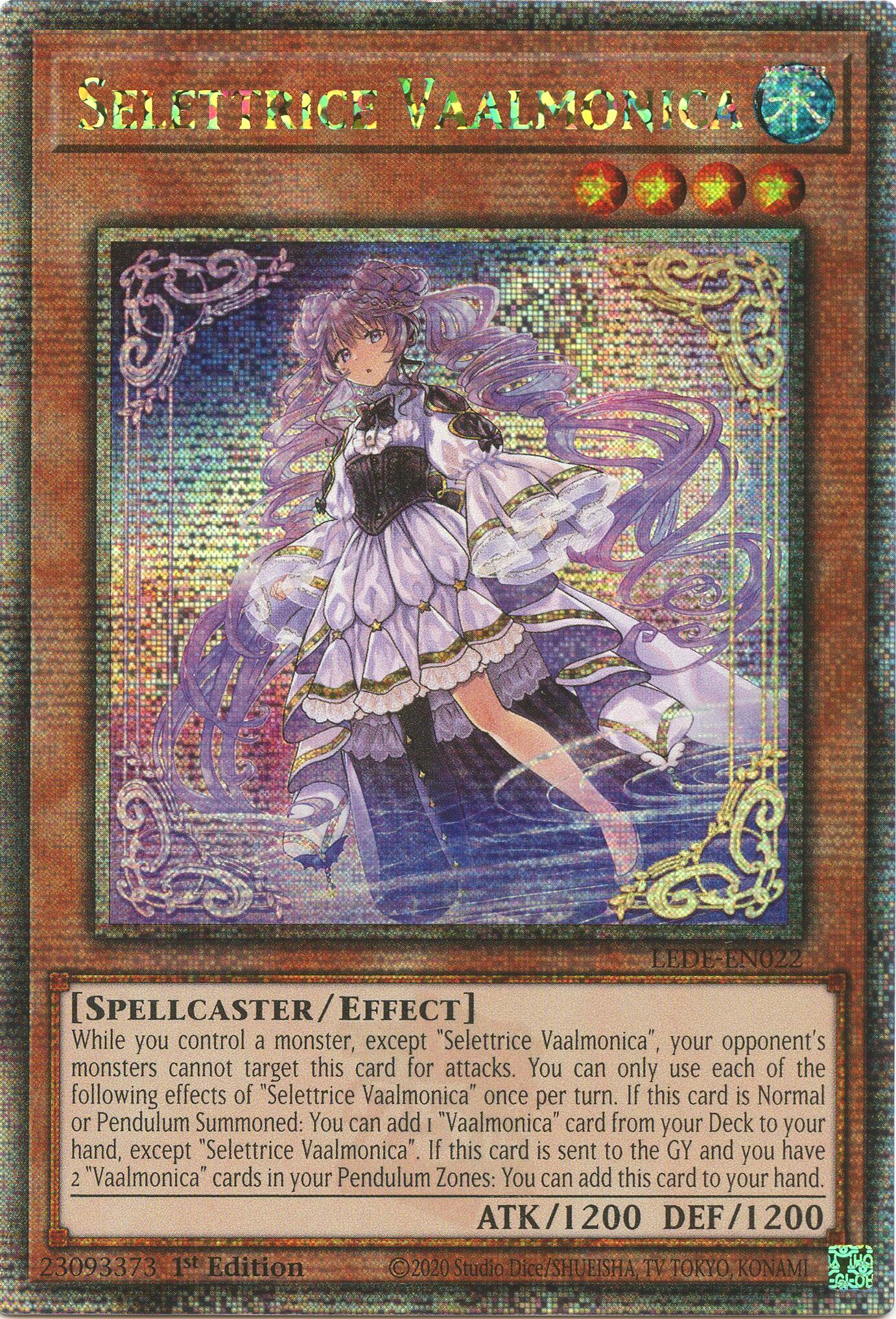 Selettrice Vaalmonica (Quarter Century Secret Rare) [LEDE-EN022] Quarter Century Secret Rare | Kessel Run Games Inc. 