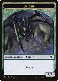 Spider // Spirit Double-Sided Token [Modern Horizons Tokens] | Kessel Run Games Inc. 