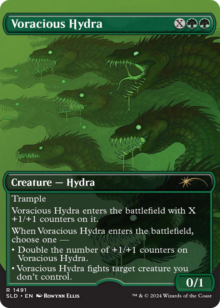 Voracious Hydra (Rainbow Foil) [Secret Lair Drop Series] | Kessel Run Games Inc. 