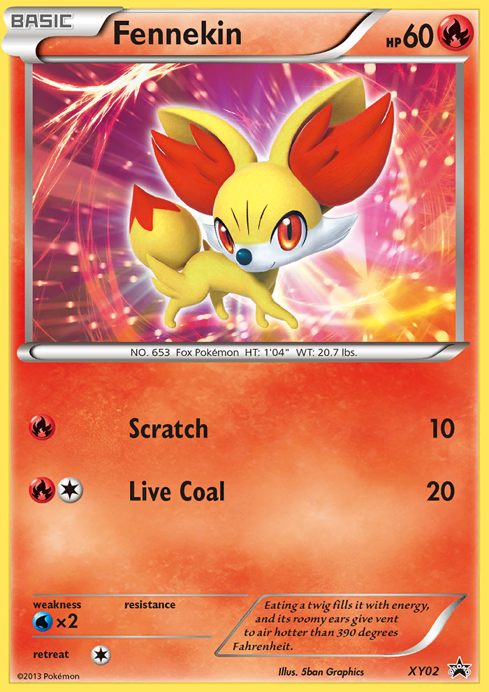 Fennekin (XY02) [XY: Black Star Promos] | Kessel Run Games Inc. 