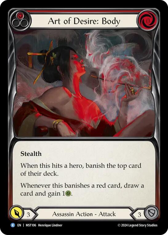 Art of Desire: Body (Red) [MST106] (Part the Mistveil) | Kessel Run Games Inc. 