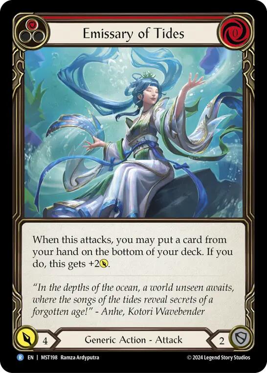 Emissary of Tides [MST198] (Part the Mistveil)  Rainbow Foil | Kessel Run Games Inc. 