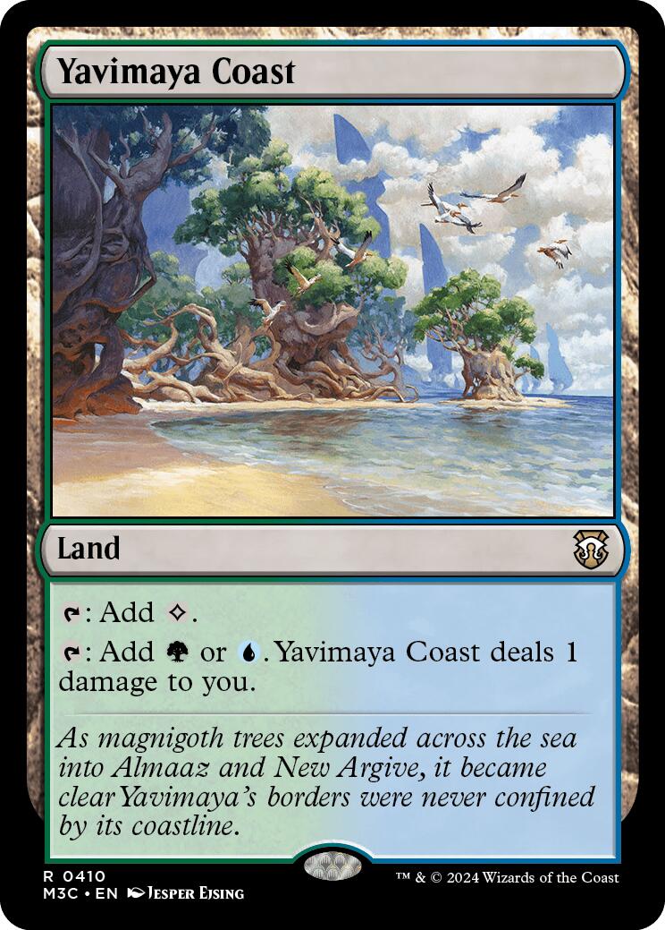 Yavimaya Coast [Modern Horizons 3 Commander] | Kessel Run Games Inc. 