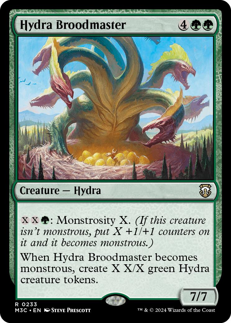 Hydra Broodmaster [Modern Horizons 3 Commander] | Kessel Run Games Inc. 