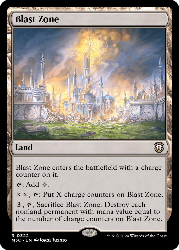 Blast Zone [Modern Horizons 3 Commander] | Kessel Run Games Inc. 