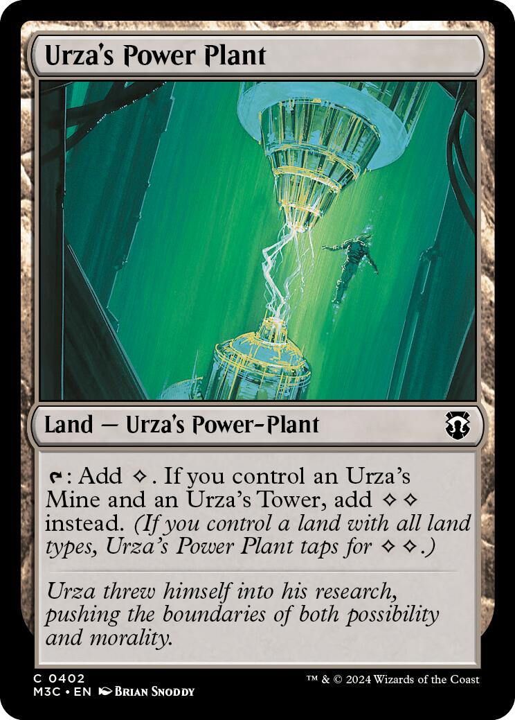 Urza's Power Plant [Modern Horizons 3 Commander] | Kessel Run Games Inc. 