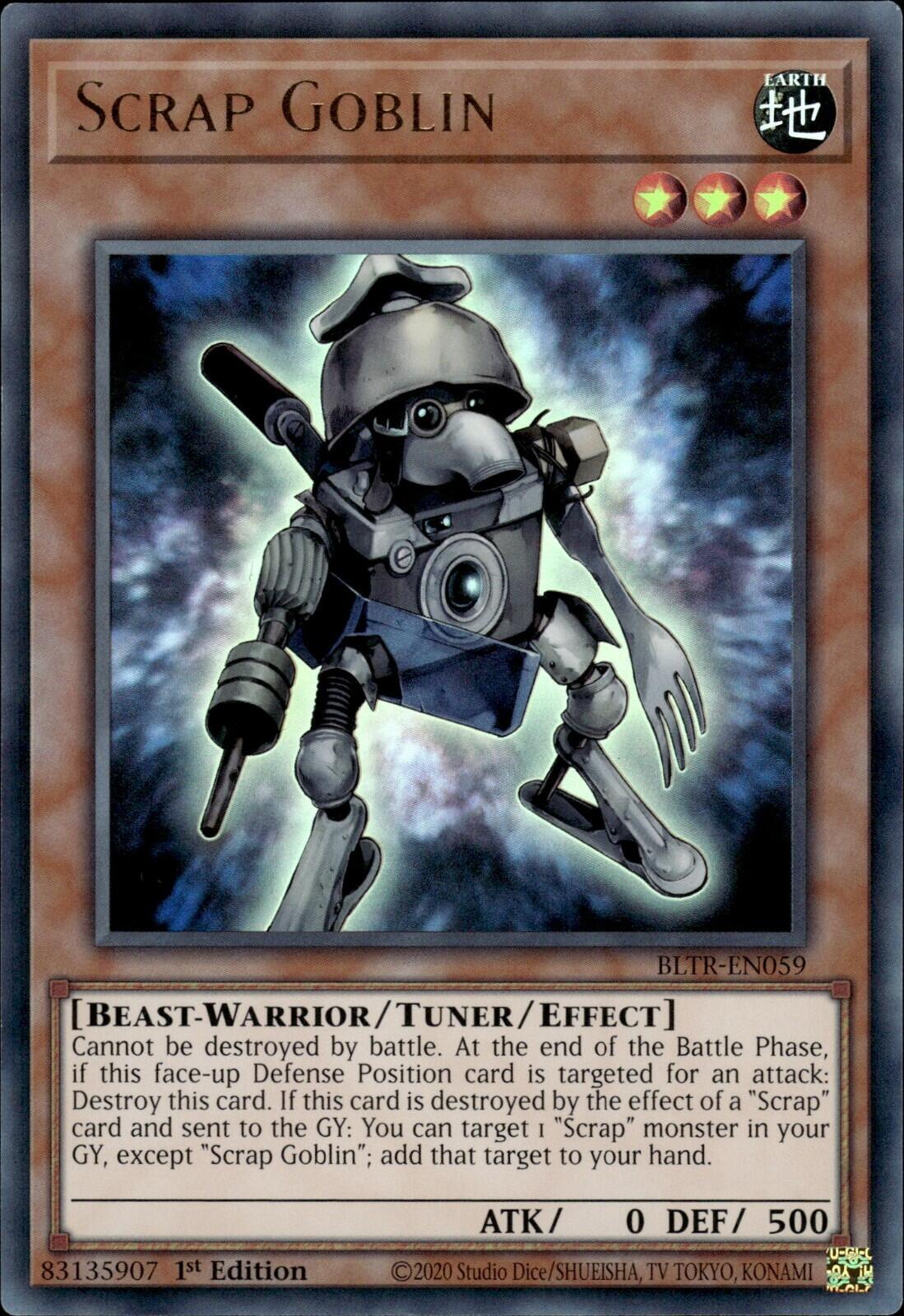 Scrap Goblin [BLTR-EN059] Ultra Rare | Kessel Run Games Inc. 