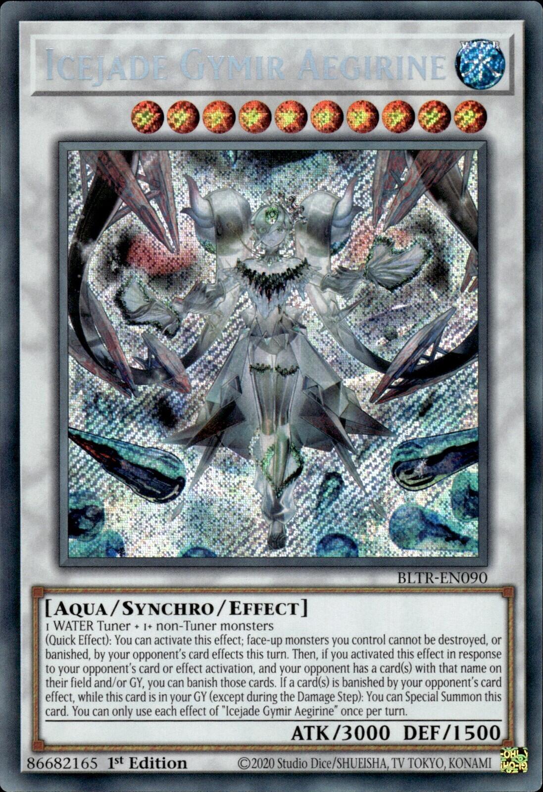 Icejade Gymir Aegirine [BLTR-EN090] Secret Rare | Kessel Run Games Inc. 