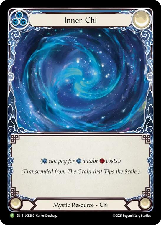 The Grain that Tips the Scale // Inner Chi [LGS289] (Promo)  Rainbow Foil | Kessel Run Games Inc. 