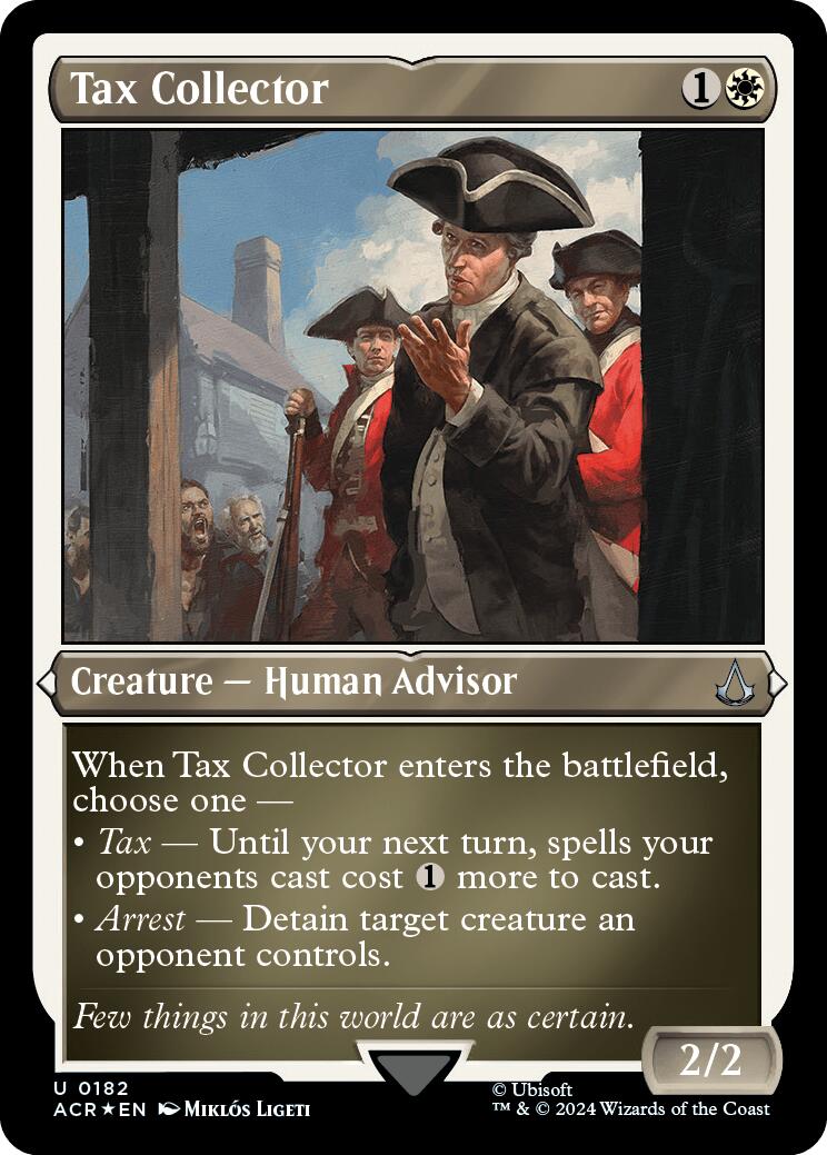 Tax Collector (Foil Etched) [Assassin's Creed] | Kessel Run Games Inc. 