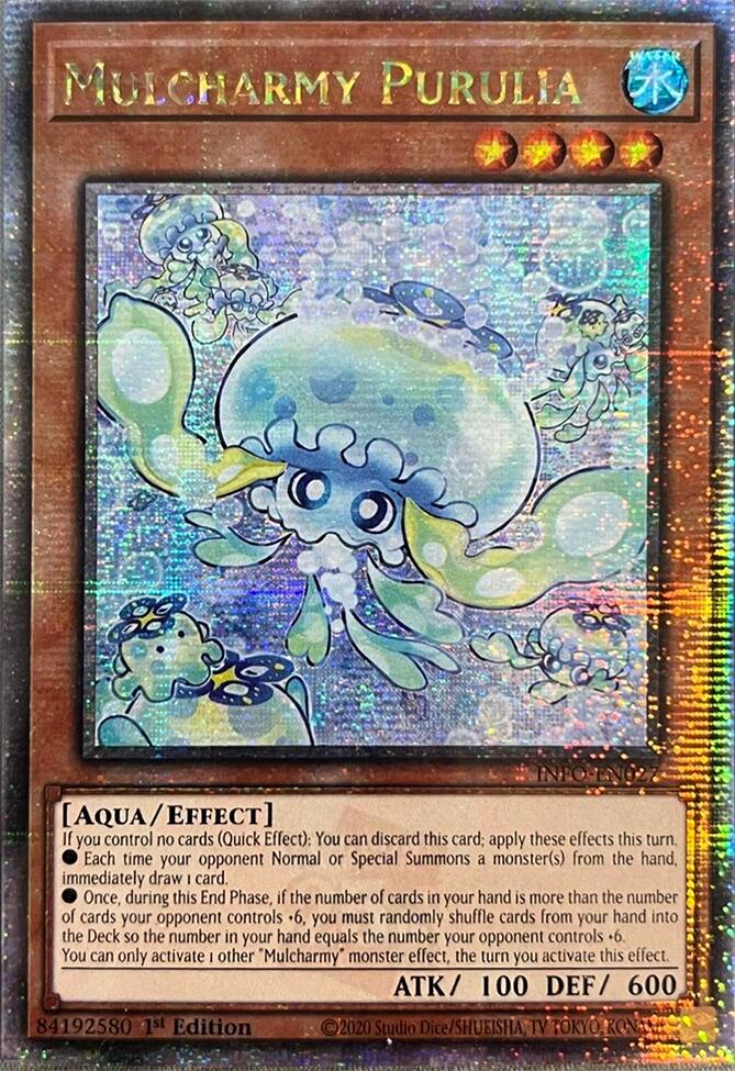 Mulcharmy Purulia (Quarter Century Secret Rare) [INFO-EN027] Quarter Century Secret Rare | Kessel Run Games Inc. 