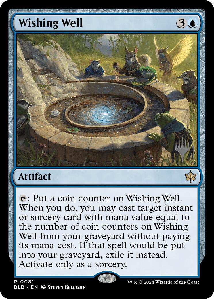 Wishing Well (Promo Pack) [Bloomburrow Promos] | Kessel Run Games Inc. 