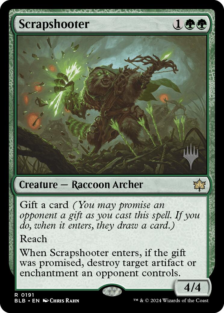 Scrapshooter (Promo Pack) [Bloomburrow Promos] | Kessel Run Games Inc. 