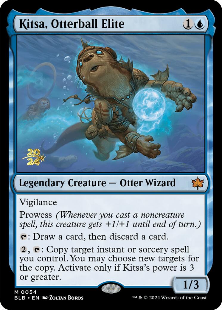 Kitsa, Otterball Elite [Bloomburrow Prerelease Promos] | Kessel Run Games Inc. 