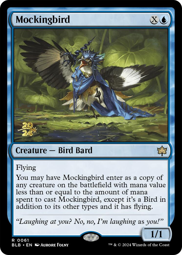 Mockingbird [Bloomburrow Prerelease Promos] | Kessel Run Games Inc. 