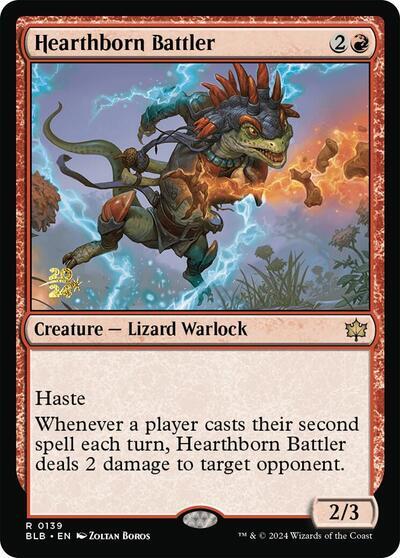 Hearthborn Battler [Bloomburrow Prerelease Promos] | Kessel Run Games Inc. 