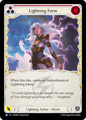 Lightning Form (Red) [ROS082] (Rosetta)  Rainbow Foil | Kessel Run Games Inc. 