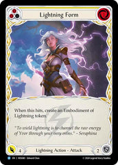 Lightning Form (Yellow) [ROS083] (Rosetta)  Rainbow Foil | Kessel Run Games Inc. 