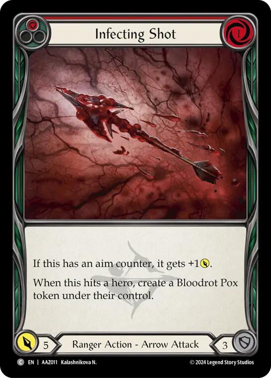 Infecting Shot (Red) [AAZ011] (Armory Deck: Azalea) | Kessel Run Games Inc. 