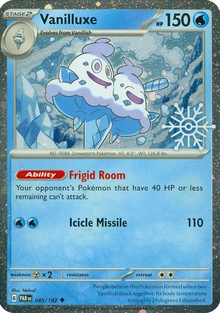 Vanilluxe (045/182) (Holiday Calendar) [Miscellaneous Cards] | Kessel Run Games Inc. 