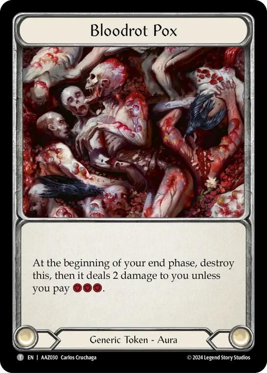 Bloodrot Pox // Frailty [AAZ030 // AAZ031] (Armory Deck: Azalea) | Kessel Run Games Inc. 