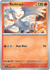 Reshiram (022/142) [Scarlet & Violet: Stellar Crown] | Kessel Run Games Inc. 