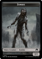 Zombie // Energy Reserve Double-Sided Token [Modern Horizons 3 Tokens] | Kessel Run Games Inc. 
