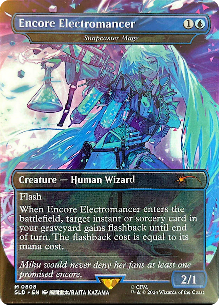 Encore Electromancer - Snapcaster Mage [Secret Lair Drop Series] | Kessel Run Games Inc. 