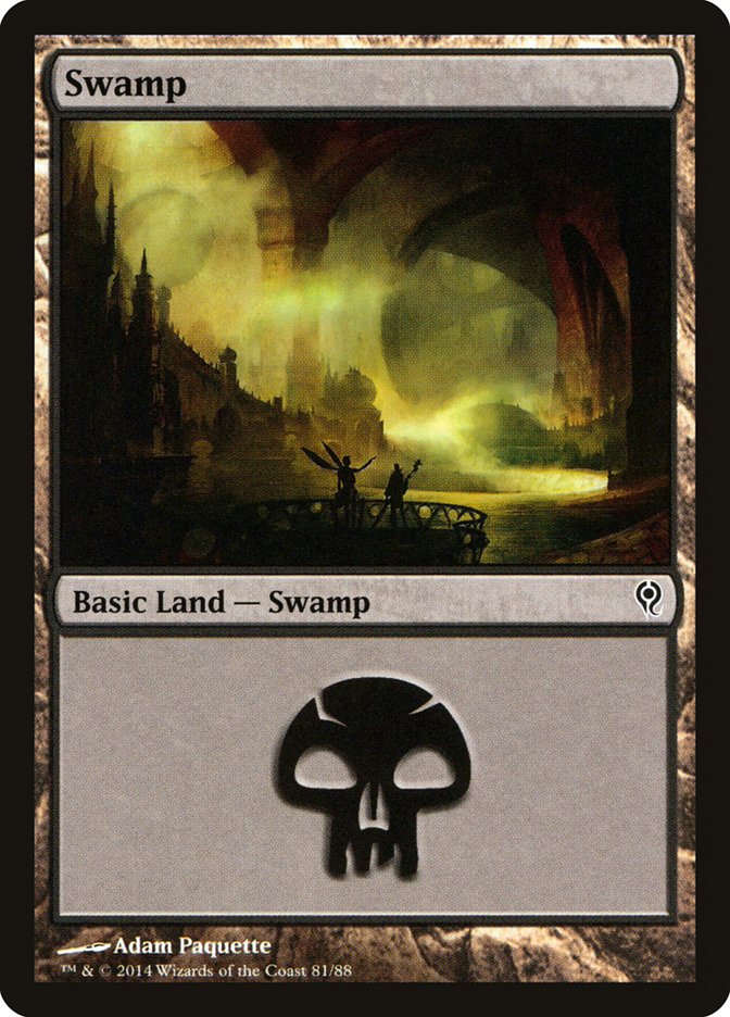 Swamp (81) [Duel Decks: Jace vs. Vraska] | Kessel Run Games Inc. 