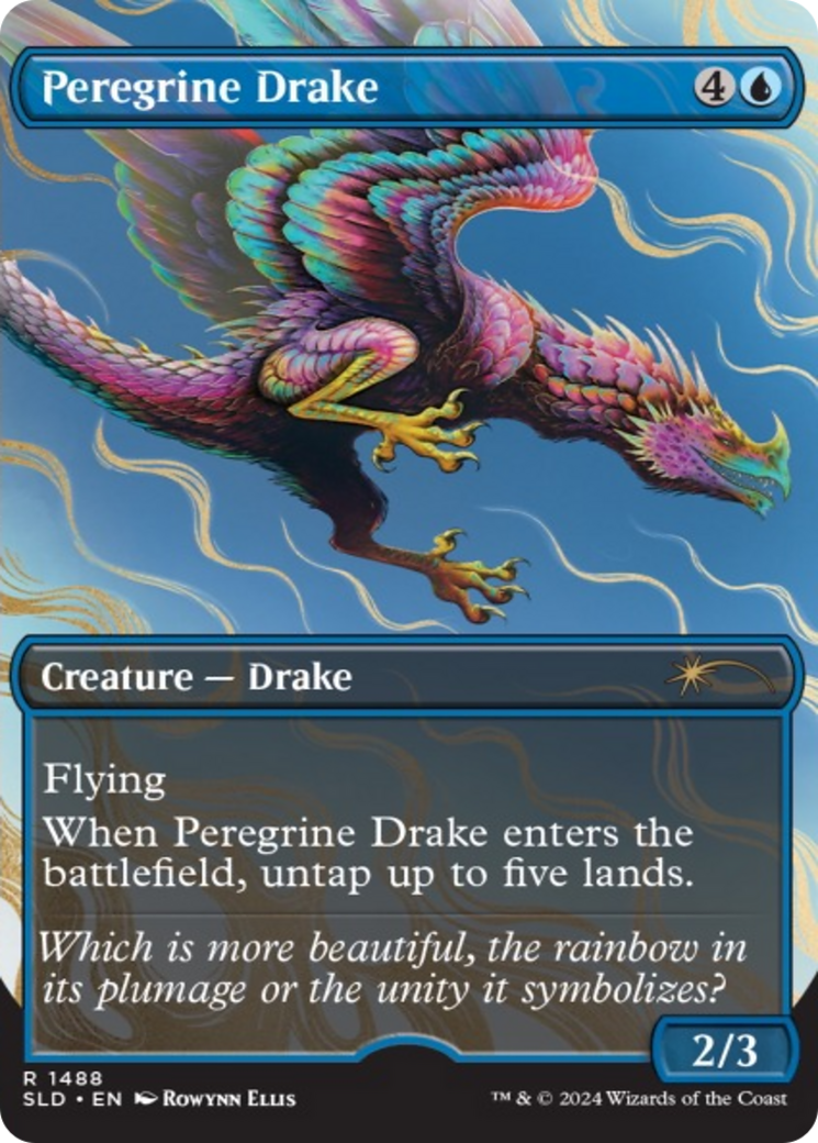 Peregrine Drake (Rainbow Foil) [Secret Lair Drop Series] | Kessel Run Games Inc. 