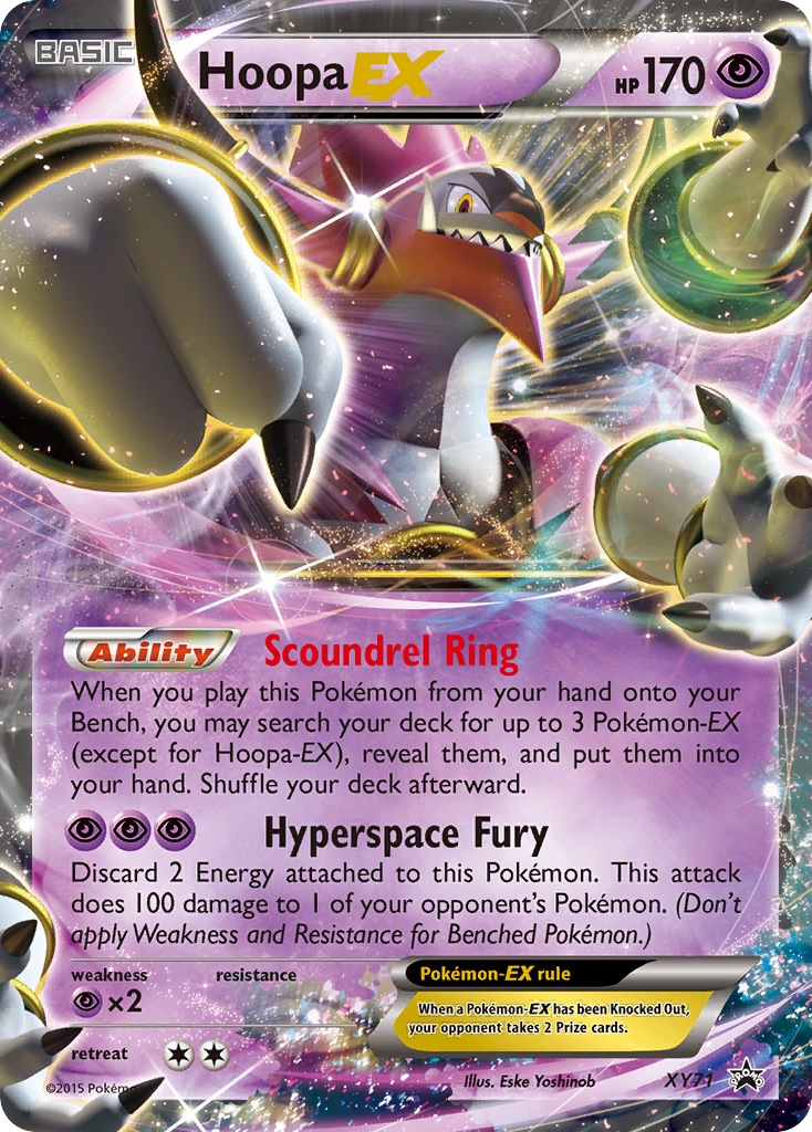 Hoopa EX (XY71) [XY: Black Star Promos] | Kessel Run Games Inc. 