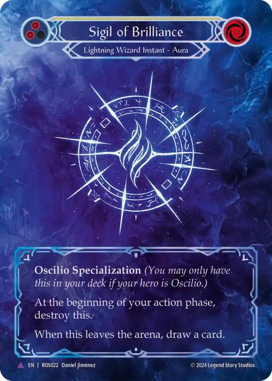 Sigil of Brilliance (Marvel) [ROS022] (Rosetta)  Cold Foil | Kessel Run Games Inc. 