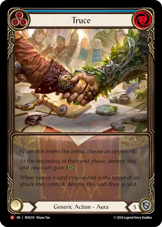 Truce (Extended Art) [ROS219] (Rosetta)  Rainbow Foil | Kessel Run Games Inc. 