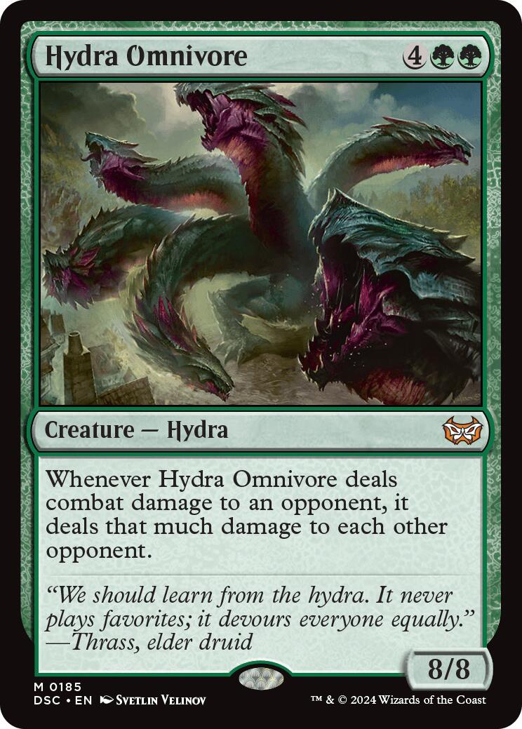 Hydra Omnivore [Duskmourn: House of Horror Commander] | Kessel Run Games Inc. 