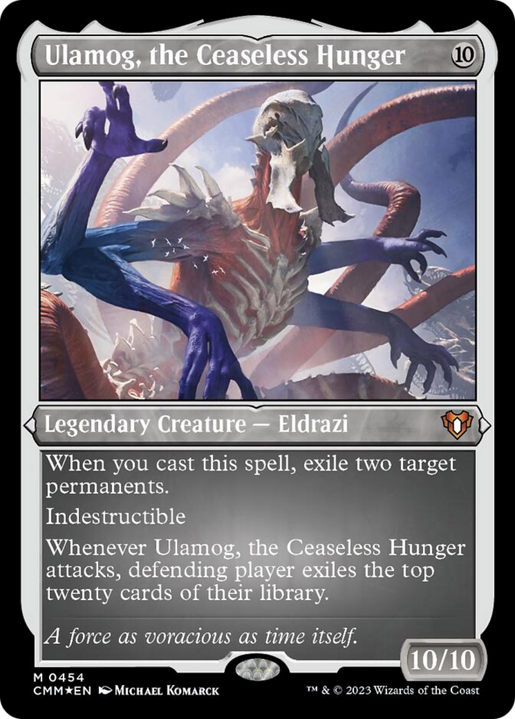 Ulamog, the Ceaseless Hunger (Foil Etched) [Commander Masters] | Kessel Run Games Inc. 