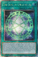 The Seal of Orichalcos [MP24-EN015] Quarter Century Secret Rare | Kessel Run Games Inc. 